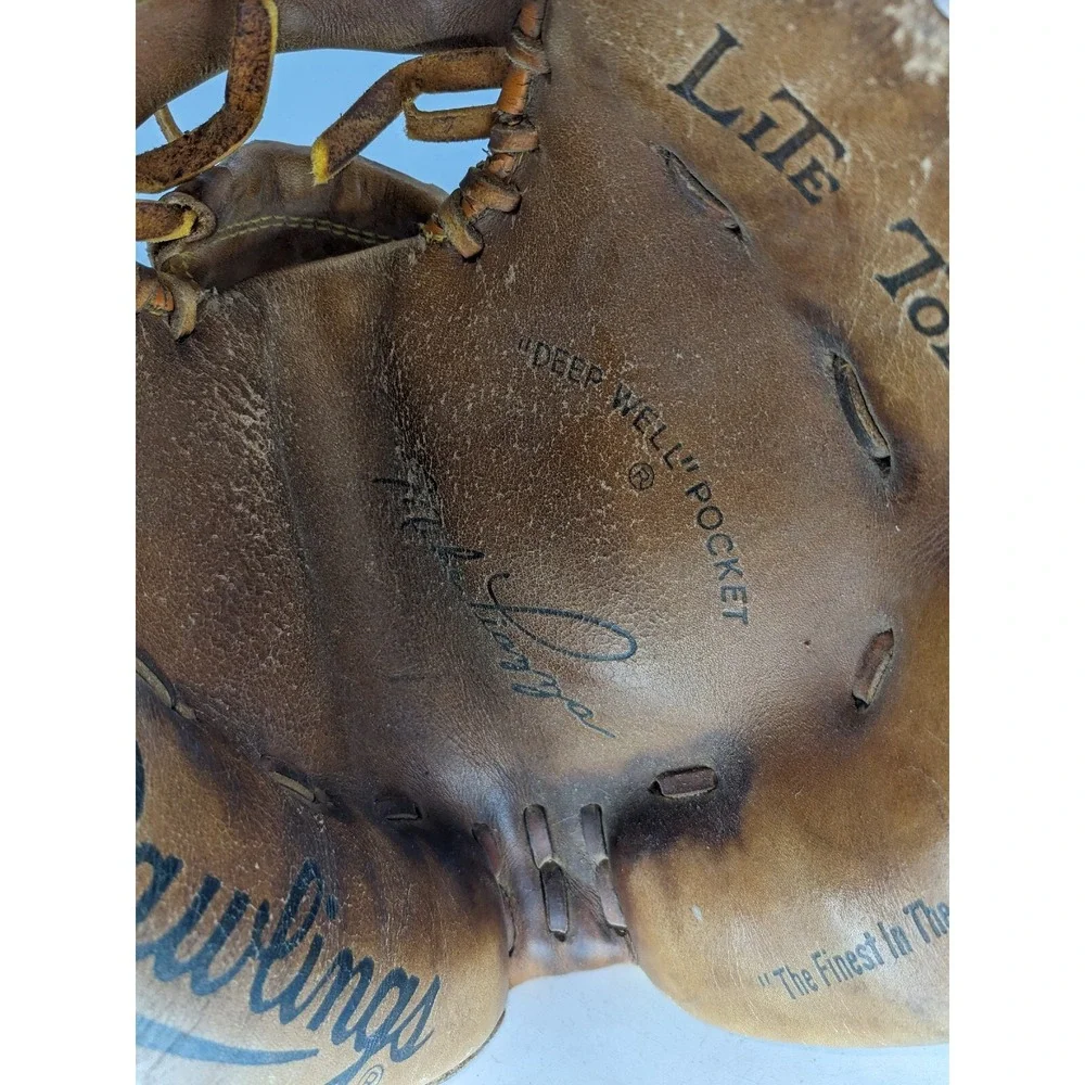 Rawlings Fastback Catchers Mitt RCM7 Mike Piazza Dual Wing *READ*  RHT B3